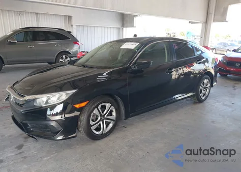 2017 Honda Civic Lx from USA, damaged, VIN 19XFC2F50HE073095